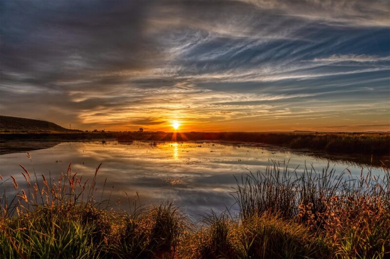 Alan Nyiri Marshall Pond Sunset