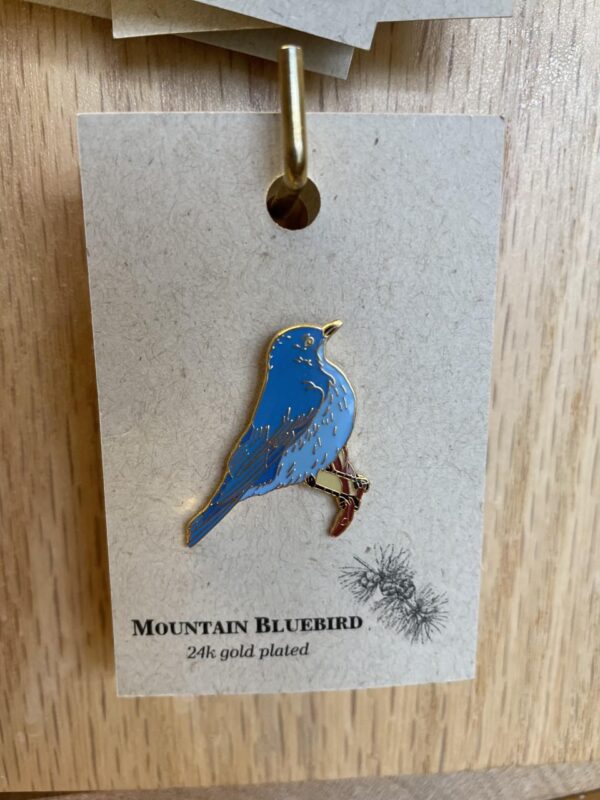 NC-Mountain Bluebird Enamel Pin