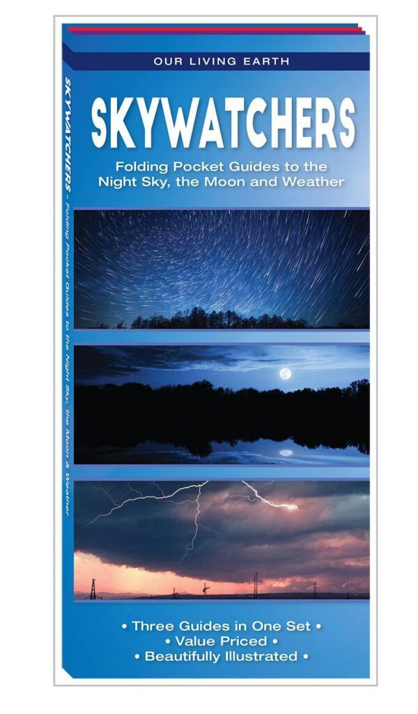 Skywatchers: Folding Pocket Guides to the Night Sky, the Moon and Weather (Our Living Earth)