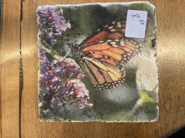 Tile Coaster-Monarch Butterfly