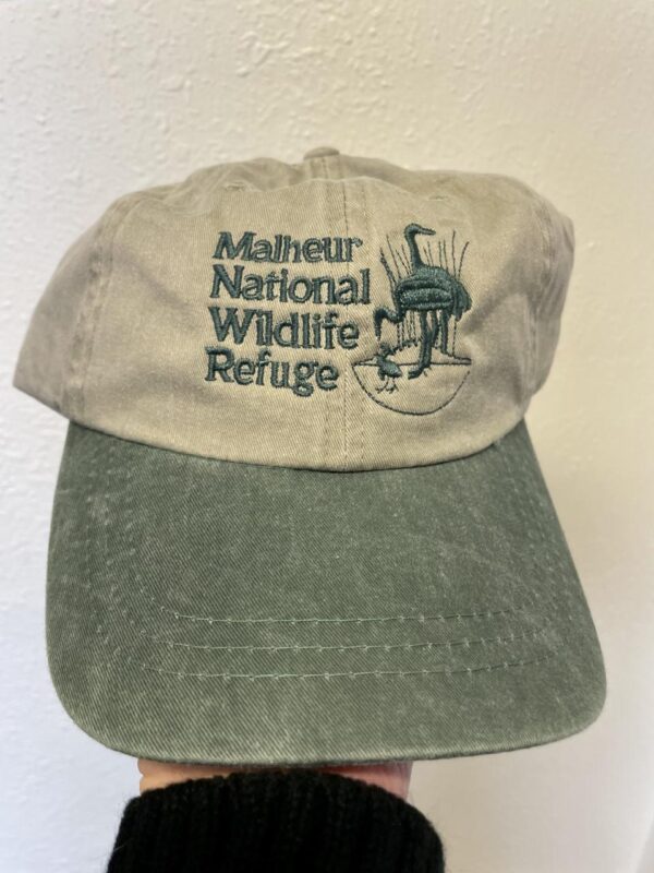 Malheur NWR Crane Family Ball Cap - Image 3