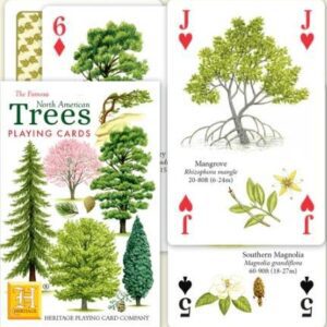 North American Trees Playing Cards